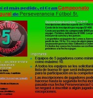 Campeonato en Perseverancia F5