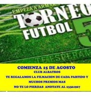 Campeonato de Fútbol 5 en Albatros
